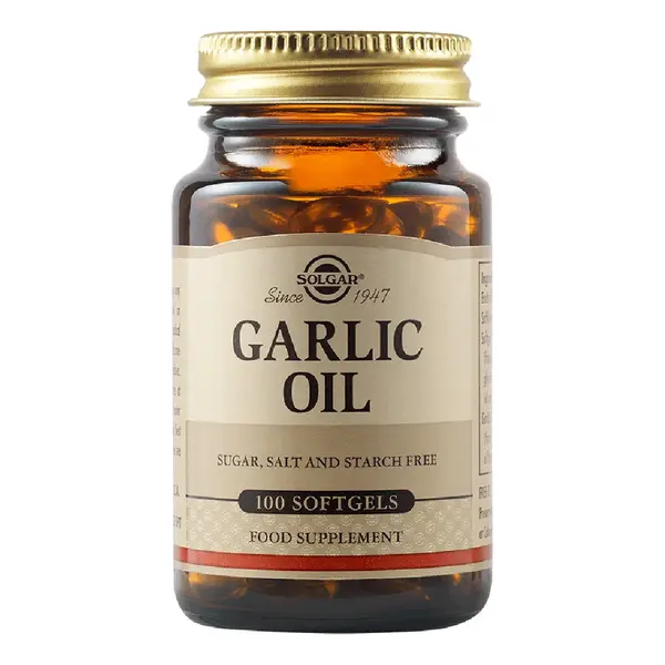 Ulei de usturoi, 100 capsule, Solgar