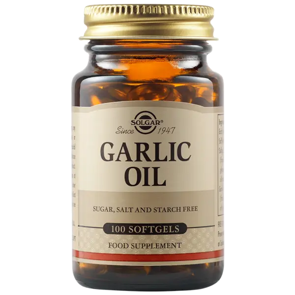 Ulei de usturoi, 100 capsule, Solgar