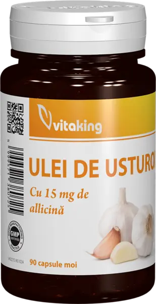 Ulei de usturoi 30mg, 90 capsule moi, Vitaking