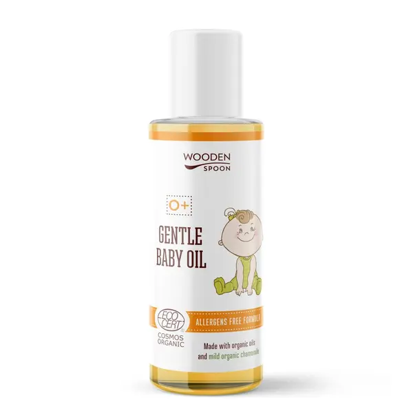 Ulei delicat pentru bebelusi Wooden Spoon bio 100ml