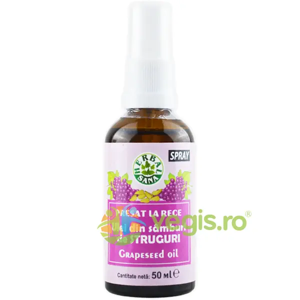 Ulei din Samburi de Struguri cu Pulverizator 50ml