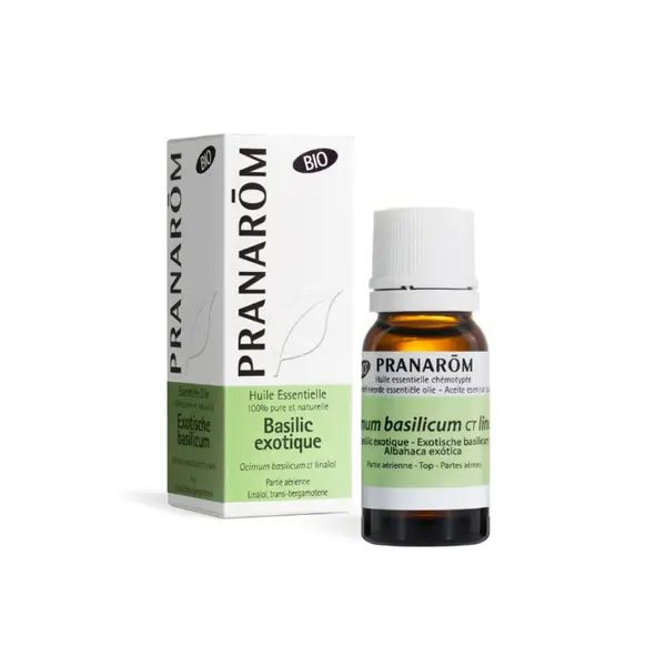 Ulei esential de Busuioc Exotic Bio, 10ml, Pranarom