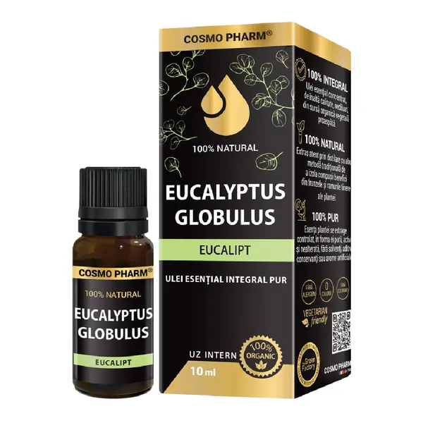 Ulei Esential de Eucalipt, 10ml, Cosmo Pharm