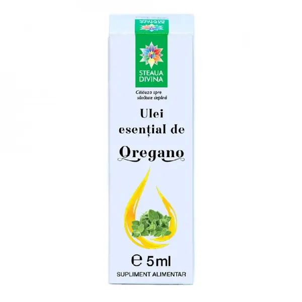 Ulei esential de oregano, 5ml, Steaua Divina