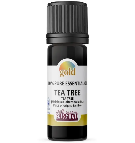 Ulei esential din arbore de ceai Melaleuca, 10 ml Argital Gold
