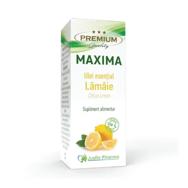 Ulei esential Lamaie Maxima, uz intern, 10 ml, Justin Pharma
