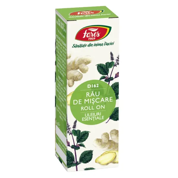 Ulei esential roll-on Rau de Miscare, 5 ml, Fares