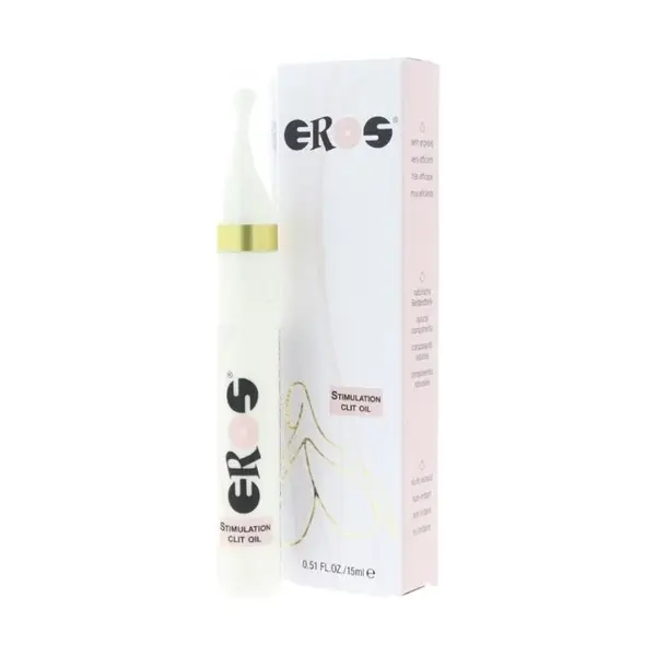 Ulei intim EROS Stimulation Clit Oil, pentru stimularea clitorisului, formulă naturală cu efect de furnicături, 15 ml