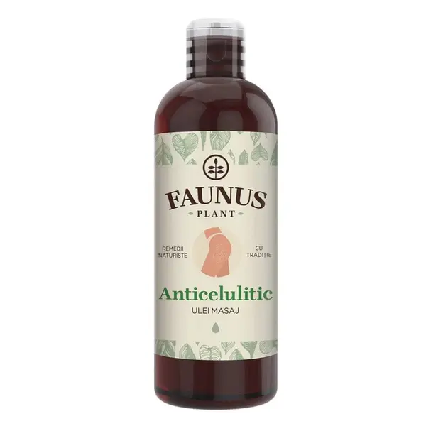 Ulei Masaj Anticelulitic 100ml Faunus Plant