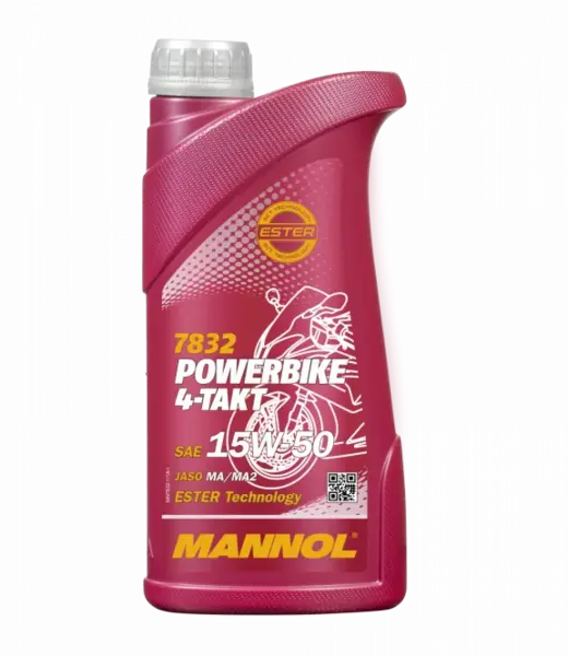 Ulei motociclete 15w50, Mannol PowerBike Sintetic 1L