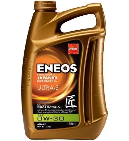 Ulei motor ENEOS ULTRA-S 0W30 E.US0W30 4 4L 4L