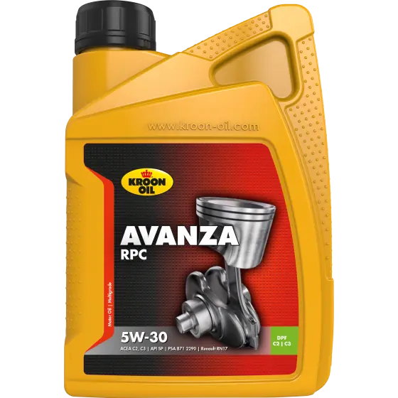 Ulei motor KROON OIL Avanza RPC 5W30 37276, volum 1 litru, sintetic