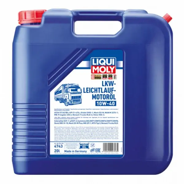 Ulei motor Liqui Moly LEICHTLAF TRUCK 10W-40 20L 20L