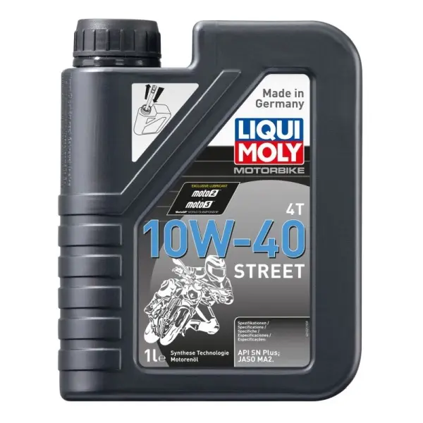Ulei motor Liqui Moly Motorbike 4T 10W-40 Street (1521) 1L