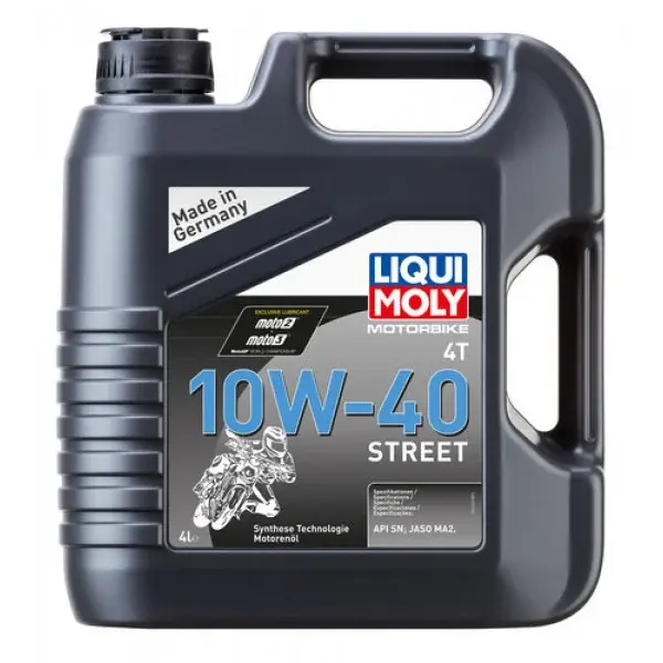 Ulei motor Liqui Moly motorbike 4T 10W-40 STREET 4L 4L