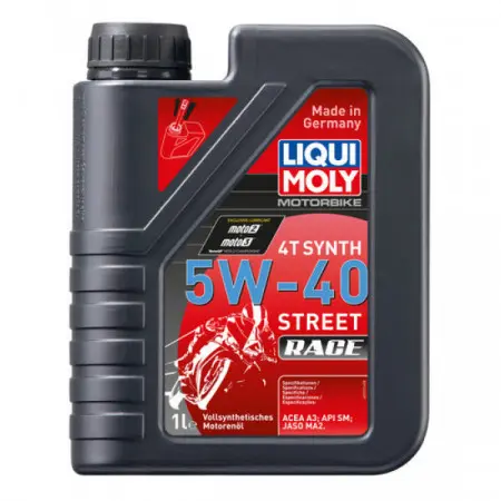 Ulei motor Liqui Moly motorbike 4T 5W-40 STREET RACE 1L 1L