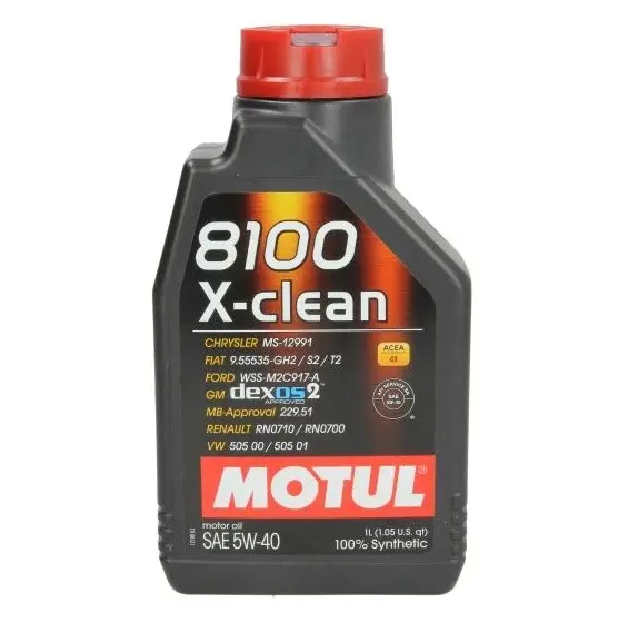 Ulei motor Motul 8100 X-CLEAN 5W40 1L 1L
