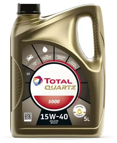 Ulei motor Total Quartz 5000 15W40 5L