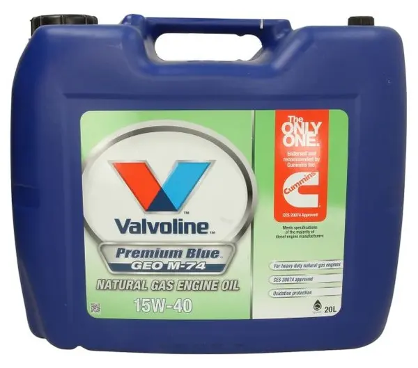 Ulei motor VALVOLINE PREMIUM BLUE GEO M-74 15W40 20L 20L