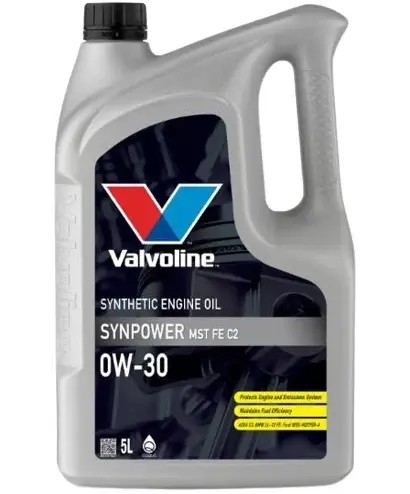 Ulei motor VALVOLINE SYNPOWER MST FE C2 0W30 V030SPMSTFEC2 5 5L 5L