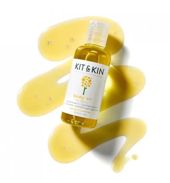 Ulei natural KitKin pentru masaj bebelusi 100ml