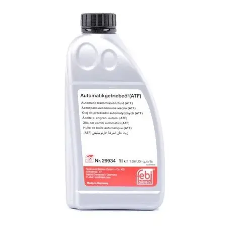 Ulei pentru cutie viteze automata FEBI BILSTEIN ATF III 29934, volum 1 litru, rosu 1L