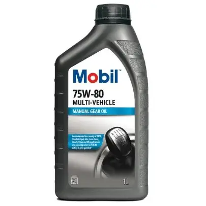 Ulei pentru cutie viteze manuala MOBIL 75W80 Multi-Vehicle, volum 1 litru 1L