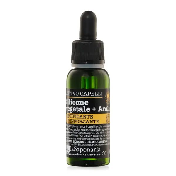 Ulei pentru par cu silicon vegetal si amla, 30ml, La Saponaria