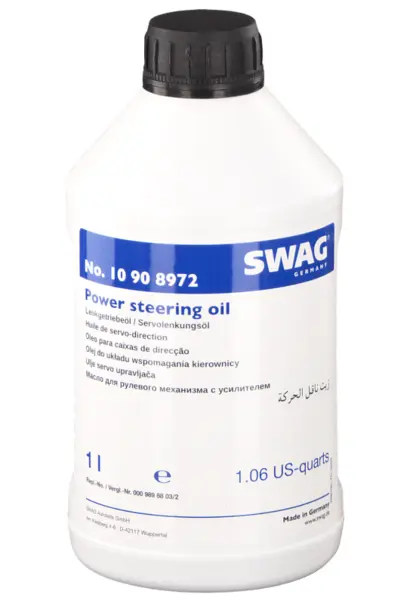 Ulei pentru servodirectie SWAG 10 90 8972, volum 1 litru, culoare galben, pentru cutie viteze manuala 1L