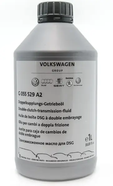 Ulei pentru transmisie automata VW Group ATF-DCT G055529A2, volum 1 litru, VW DCTF-2, VW TL 52529-C, pentru transmisie cu dublu-ambreiaj DSG-7 1L