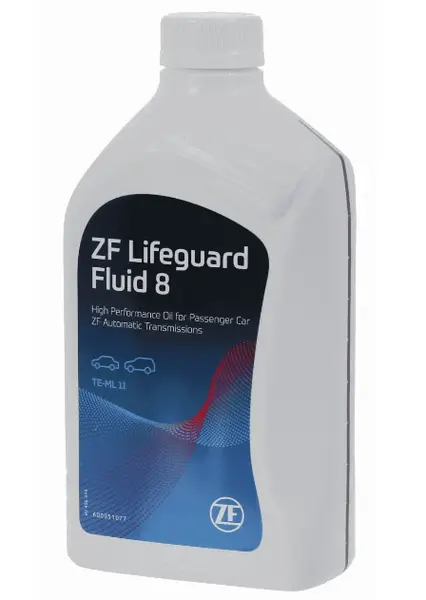 Ulei transmisie automata ZF LifeGuard Fluid 8 S671.090.312, volum 1 litru, verde 1L