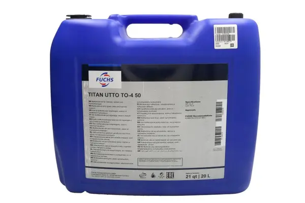 Ulei transmisie hidraulica FUCHS TITAN UTTO TO-4 50, volum 20 litri 20L