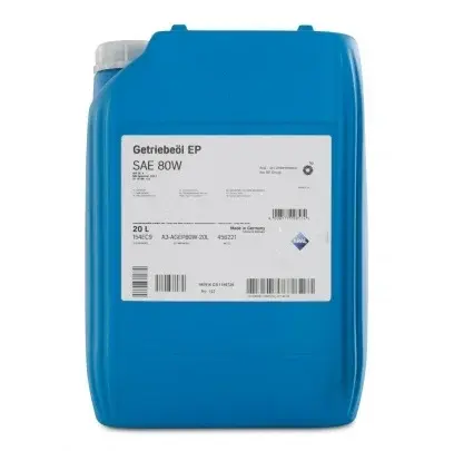 Ulei transmisie manuala ARAL EP 80W, volum 20 litri, mineral 20L