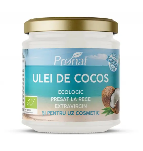 uleiul din nucă de cocos formează un film protector