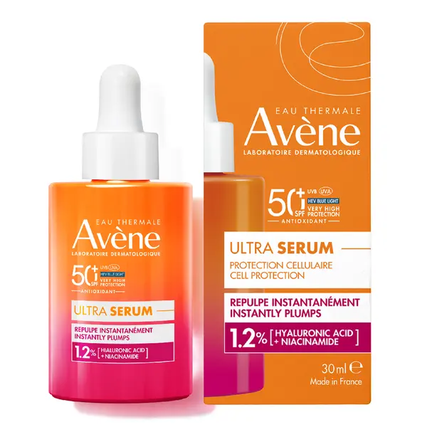 Ultra Serum cu efect imediat de reumplere a pielii SPF50+, 30 ml, Avene