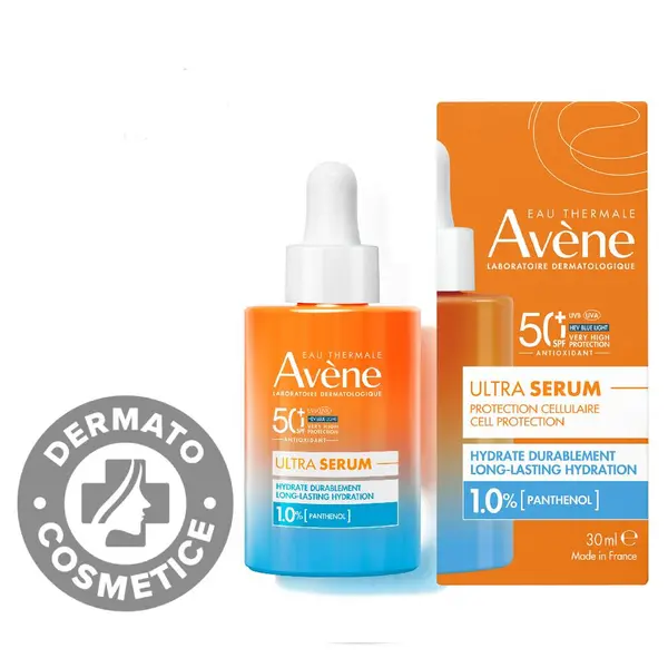 Ultra Serum SPF50+ cu hidratare de lunga durata, 30ml, Avene
