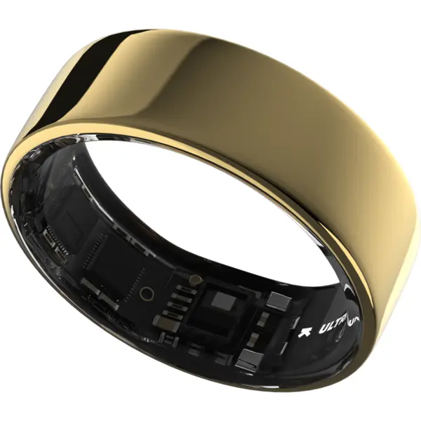 Ultrahuman Smart Ring Ultrahuman Ring Air UHRA-AG-10, Bluetooth BLE5, HRV, VO2 Max, Android/iOS, Monitorizare ritm cardiac, Saturatie Oxigen, Autonomie 6 zile, 20.65 mm, Auriu