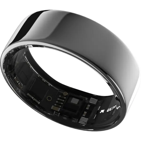 Ultrahuman Smart Ring Ultrahuman Ring Air UHRA-AS-06, Bluetooth BLE5, HRV, VO2 Max, Android/iOS, Monitorizare ritm cardiac, Saturatie Oxigen, Autonomie 6 zile, 17.05 mm, Argintiu