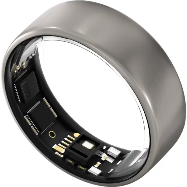 Ultrahuman Smart Ring Ultrahuman Ring Air UHRA-NT-12, Bluetooth BLE5, HRV, VO2 Max, Android/iOS, Monitorizare ritm cardiac, Saturatie Oxigen, Autonomie 6 zile, 22.3 mm (Titan)