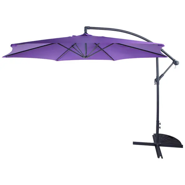 Umbrelă Cu Picior Lateral 300/300 cm