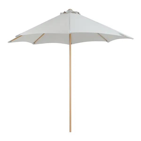 Umbrela de gradina, Mawoo, Crem, 195x195x235 cm