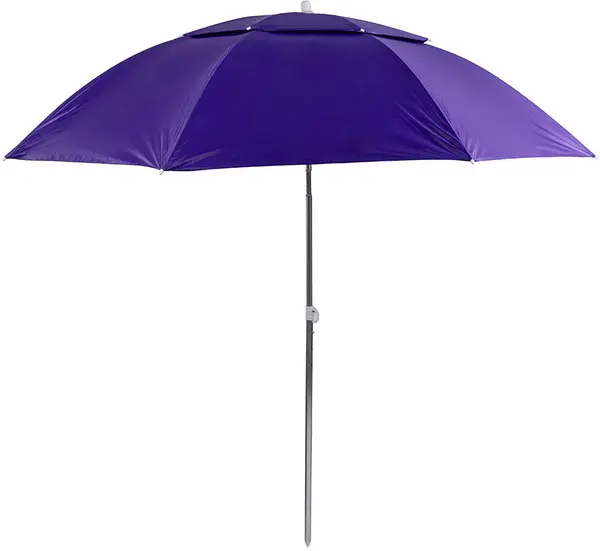 Umbrelă de plajă Muhler - YL1039, 2 x 2 m, violet