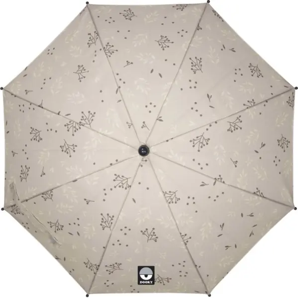 Umbrelă pentru cărucior cu protecție UV 50+ Dooky - Leave Beige