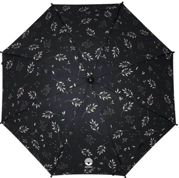 Umbrelă pentru cărucior cu protecție UV 50+ Dooky - Leave Black