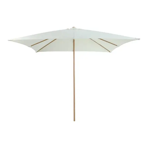 Umbrela profesionala Solis pakoworld metal - tija dintr-o singura bucata din aluminiu cu finisaj natural, nuanta crem, 250x250x235cm Umbrelă profesională Solis pakoworld metal - tijă dintr-o singură bucată din aluminiu cu finisaj natural, nuanță crem, 25