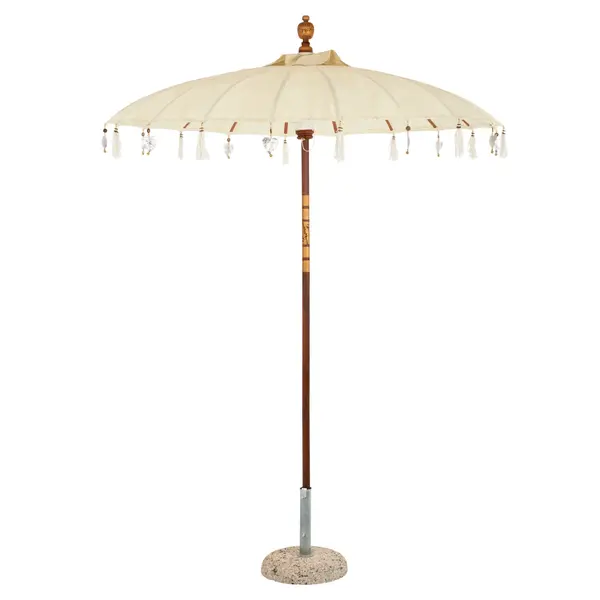 Umbrela TIMBAR Ø2 M - Alb