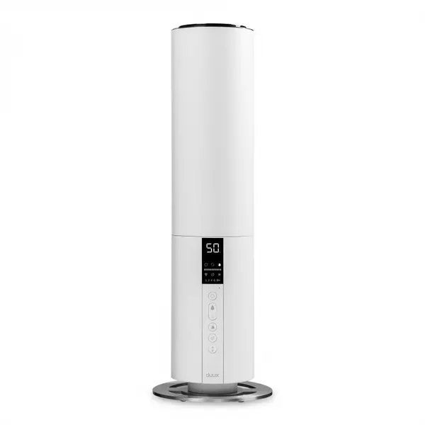 Umidificator DUUX Beam White, WiFi, Aromaterapie, Rata umidificare 350 ml/h, Pentru 40 mp