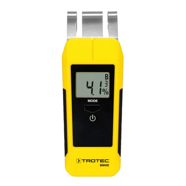 Umidometru TROTEC BM40, Electrod 40 mm, Adancime masurare 0-50 mm, Functie masurare temperatura ambientala