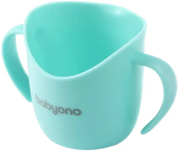 Un pahar pentru băut singur Babyono - 120 ml, turcoaz