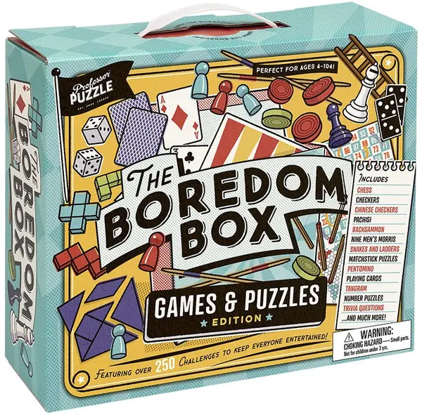 Un set de jocuri clasice The Boredom Box